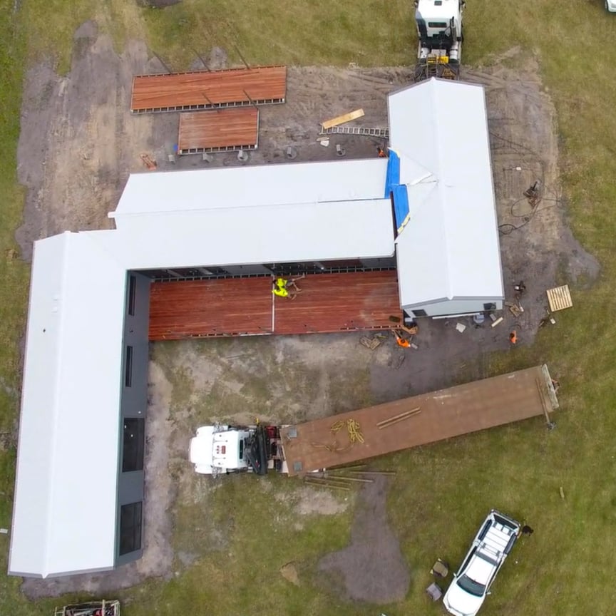 Modular Home Delivery 2