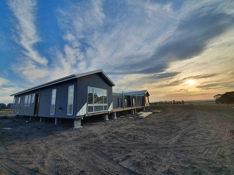 Soil test on new land