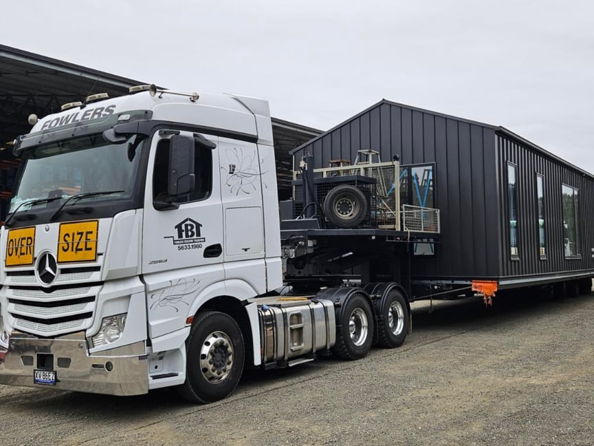 Modular Home Delivery