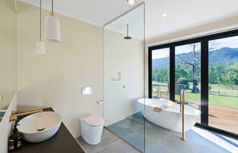 Statement bathriubs in your modular home