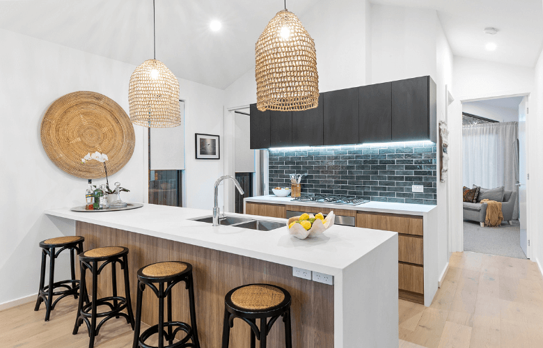 modular home kickboard lighting