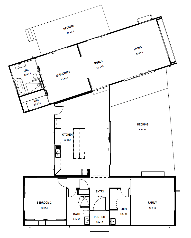 Abbotsford Project - Anchor Homes Modular Home Project Custom Floorplan (3)