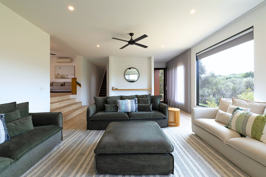 Anchor Homes Modular Home Custom Rye Living Area