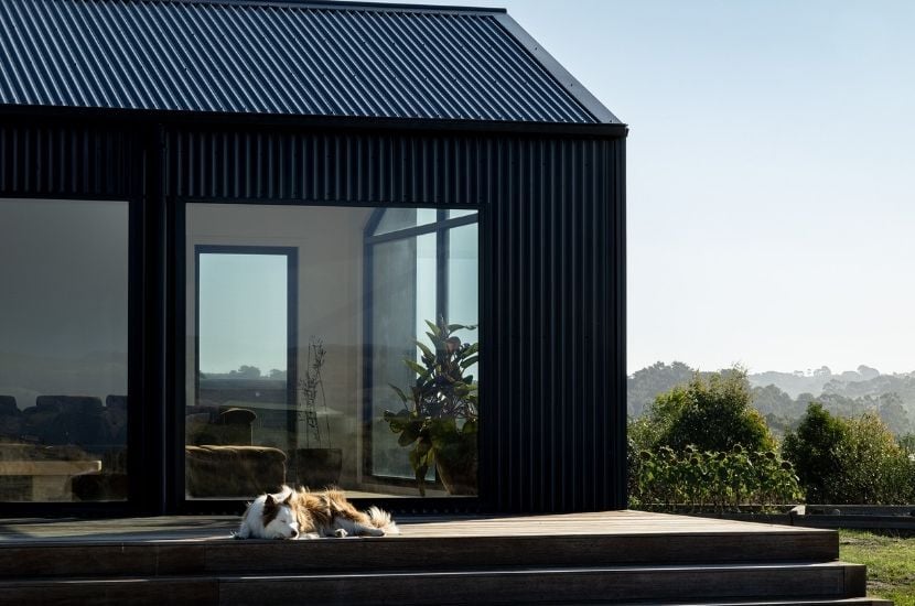 Arawata Project by Anchor Homes - Prefab Modular Home Builder - Barn Style Off Grid Home_Colorbond Exterior