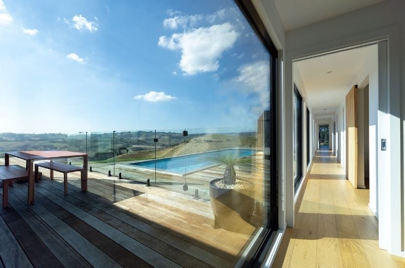 Arawata Project by Anchor Homes - Prefab Modular Home Builder - Barn Style Off Grid Home_Hallway