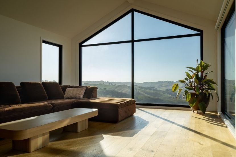 Arawata Project by Anchor Homes - Prefab Modular Home Builder - Barn Style Off Grid Home_Living Room