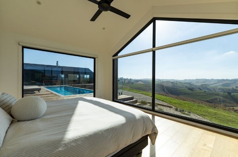 Arawata Project by Anchor Homes - Prefab Modular Home Builder - Barn Style Off Grid Home_Master Bedroom