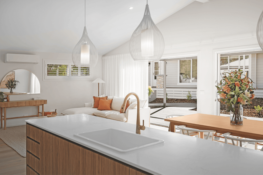 Aspendale Display Home Living Kitchen Area