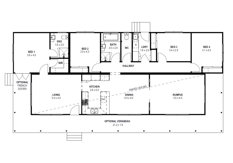 Avoca 18 Floorplan