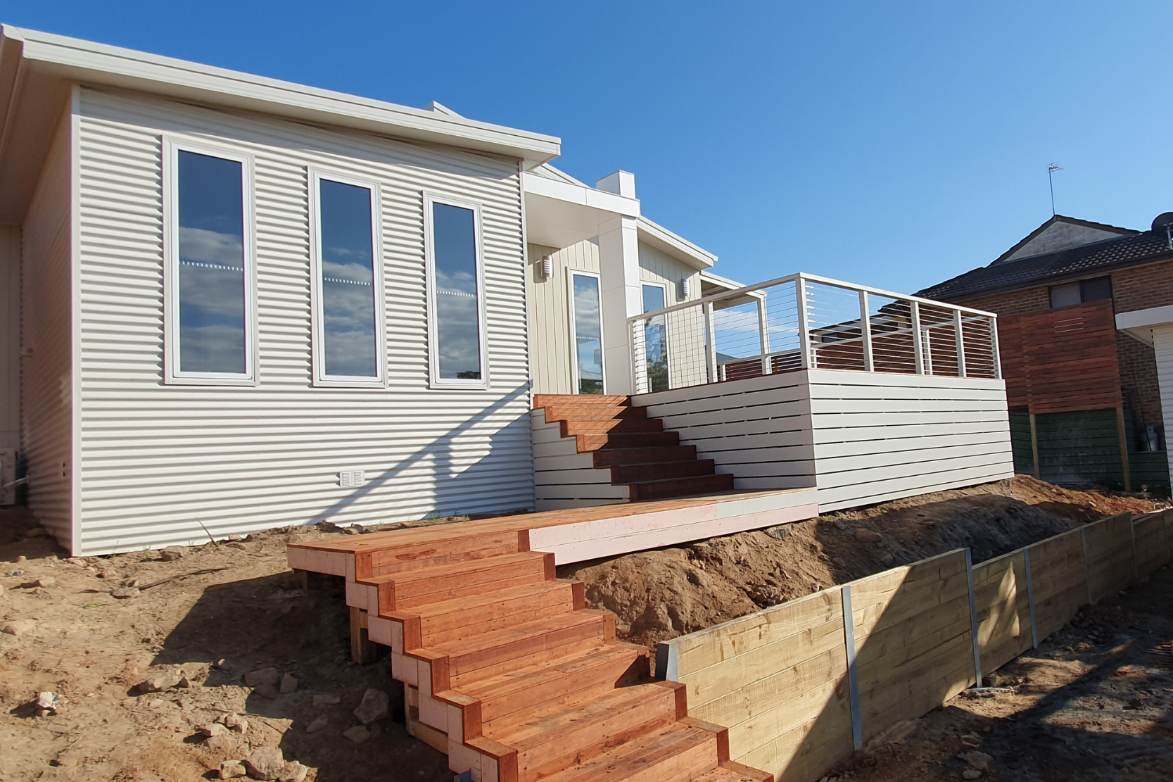 Building on a sloping block - Modular Homes 4