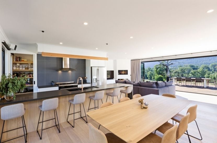 Buxton Project Kitchen Interior 1_Anchor Homes_Prefab Modular Home Builder