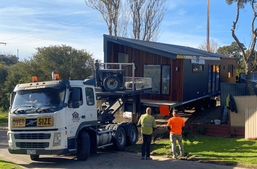 Modular Home Delivery
