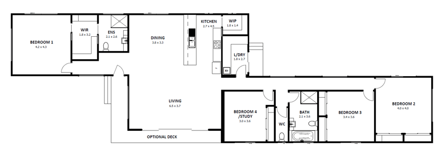 Hampton 19 Floorplan
