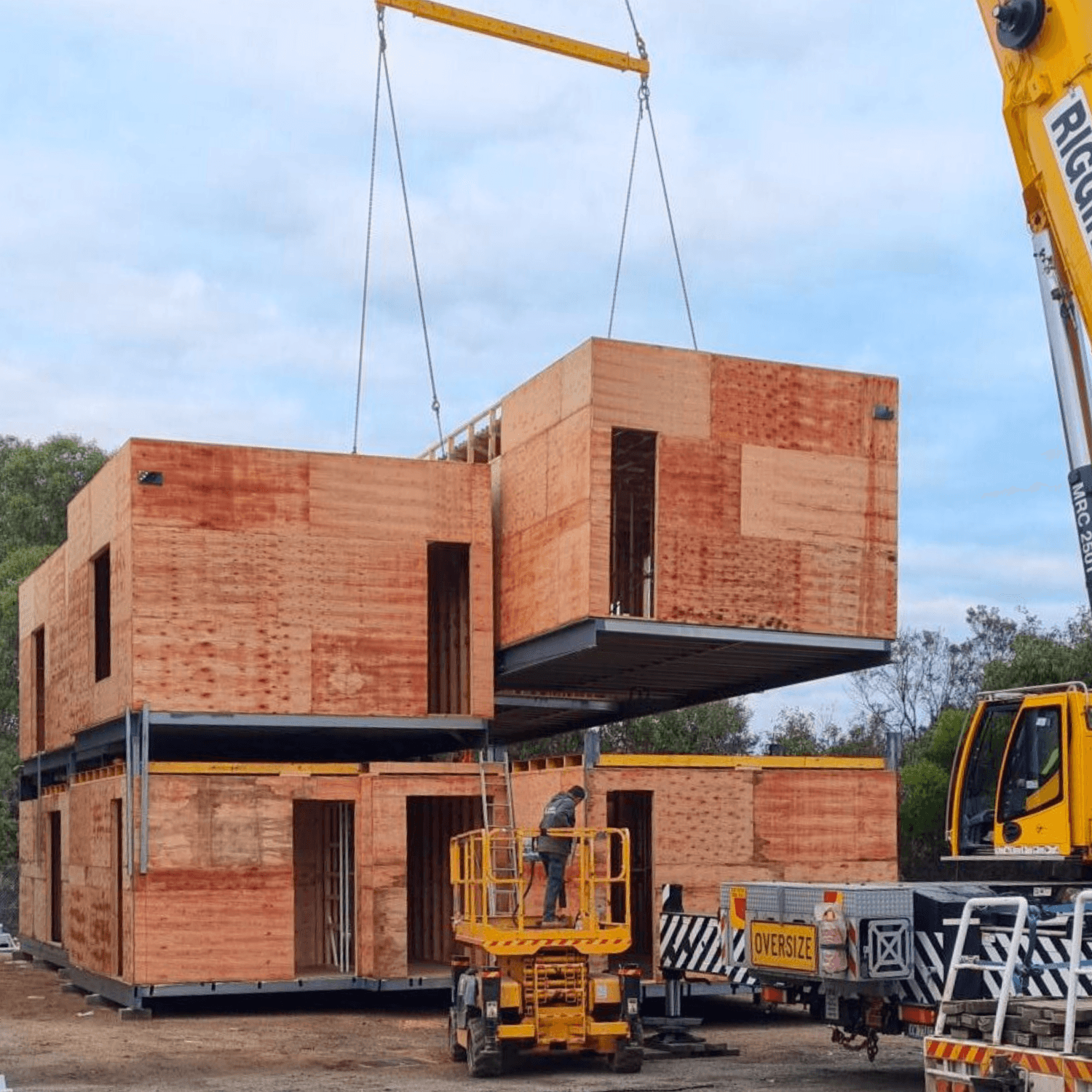 Behind-the-Scenes: Building A Double Storey Modular Home