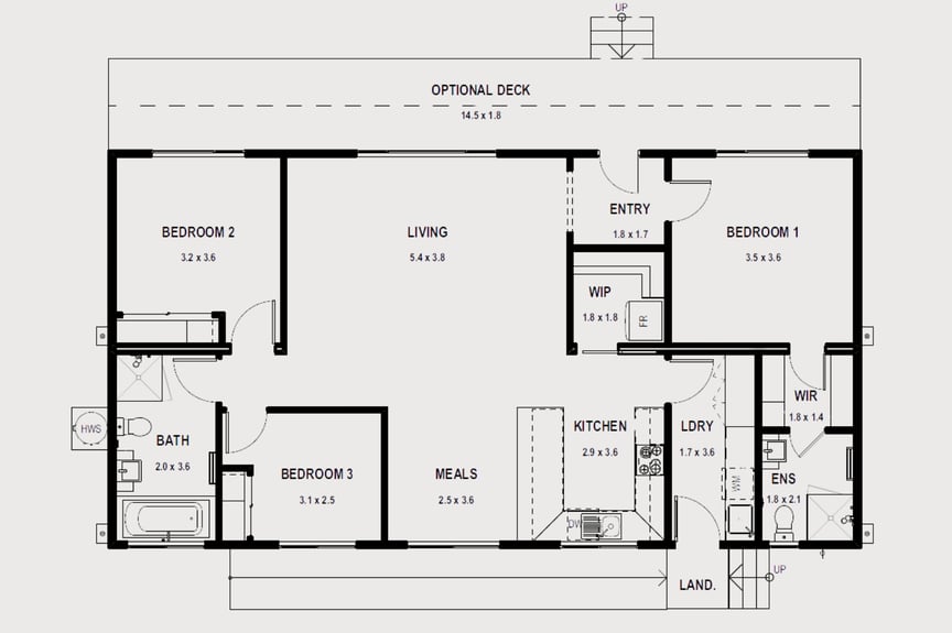 Homestead 2 Floorplan