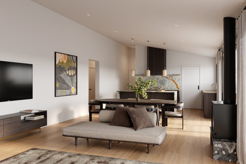 Jindabyne Project Interior 1- Anchor Homes Custom Modular Home