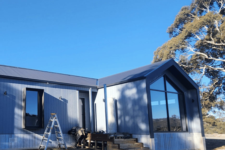 Macedon Ranges Project Exterior Front Window