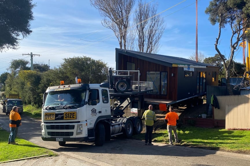 Modular Home Delivery Day With Anchor Homes What It Really Looks Like_4