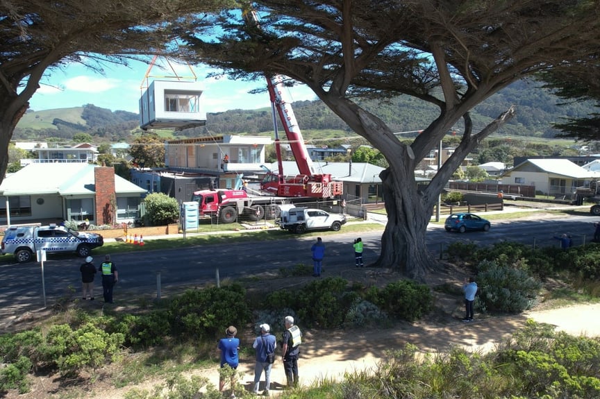 Modular Home Delivery Day With Anchor Homes What It Really Looks Like_5