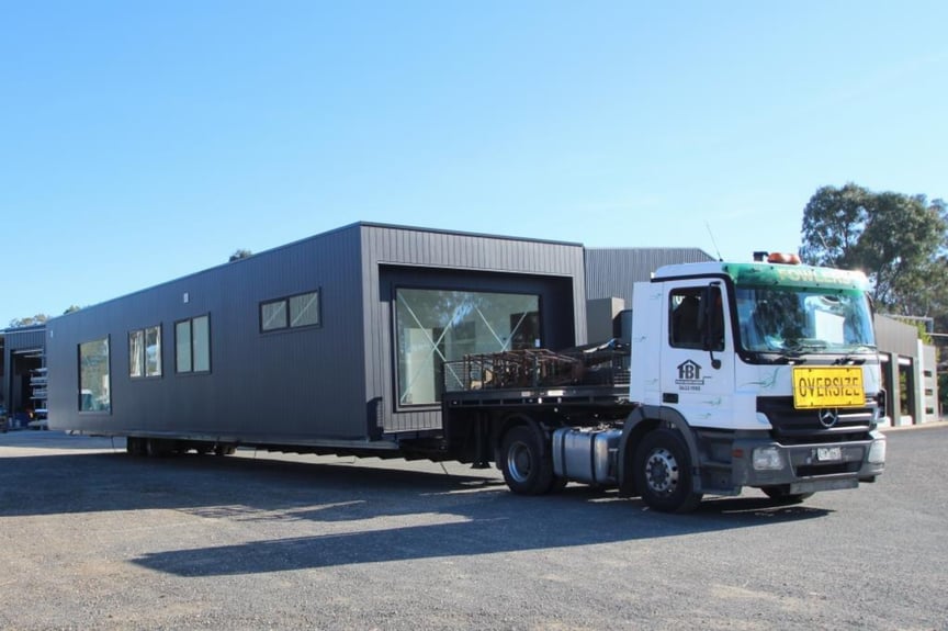 Modular Home Delivery From Factory