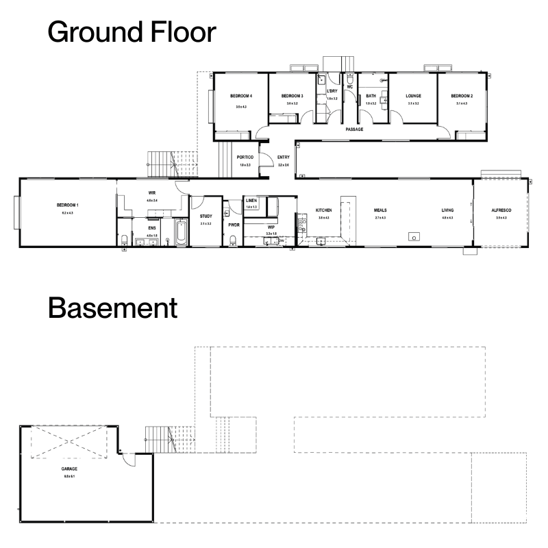 Montrose Project - Anchor Homes Modular Home Project Floorplan