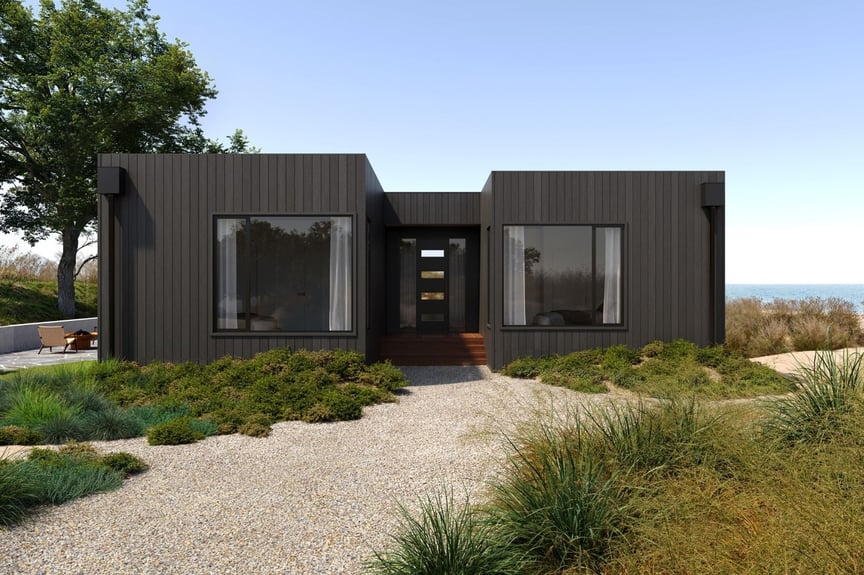 Portsea 14 Home Design - Anchor Homes - Prefab Modular Home Builder - Cubehaus front