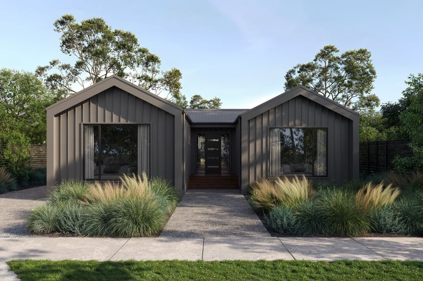 Portsea 16 Home Design - Anchor Homes - Prefab Modular Home Builder - Gable front