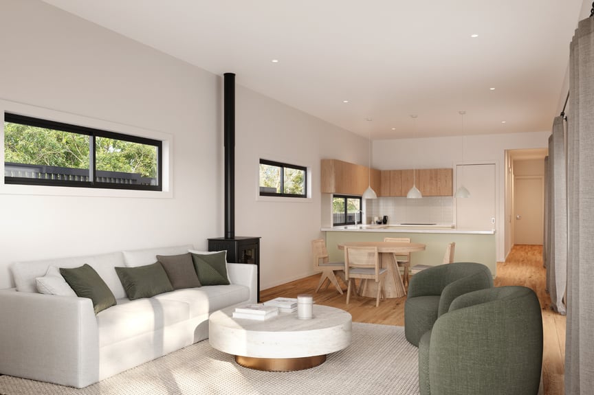 The Montrose Project - Custom Anchor Homes Prefab Modular Home - Interior