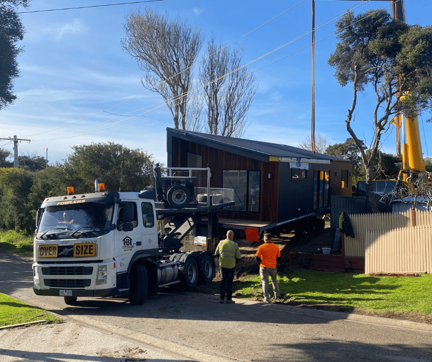 Modular Home Delivery