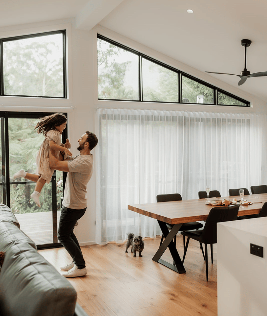 Warburton Project Interior Living Area