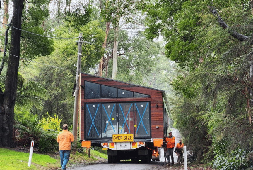 Modular Home Delivery