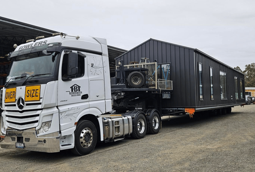 Modular Home Delivery