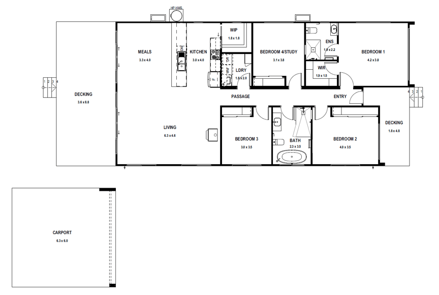 Warburton Project Floorplan