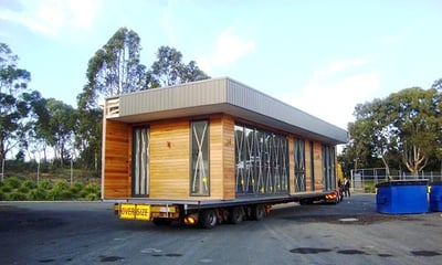 7 - Move day, away they go! leaving the Anchor Homes factory.jpg 7 - Move day, away they go! leaving the Anchor Homes factory.jpg