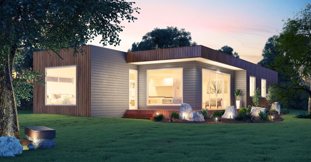 Modern house render idea