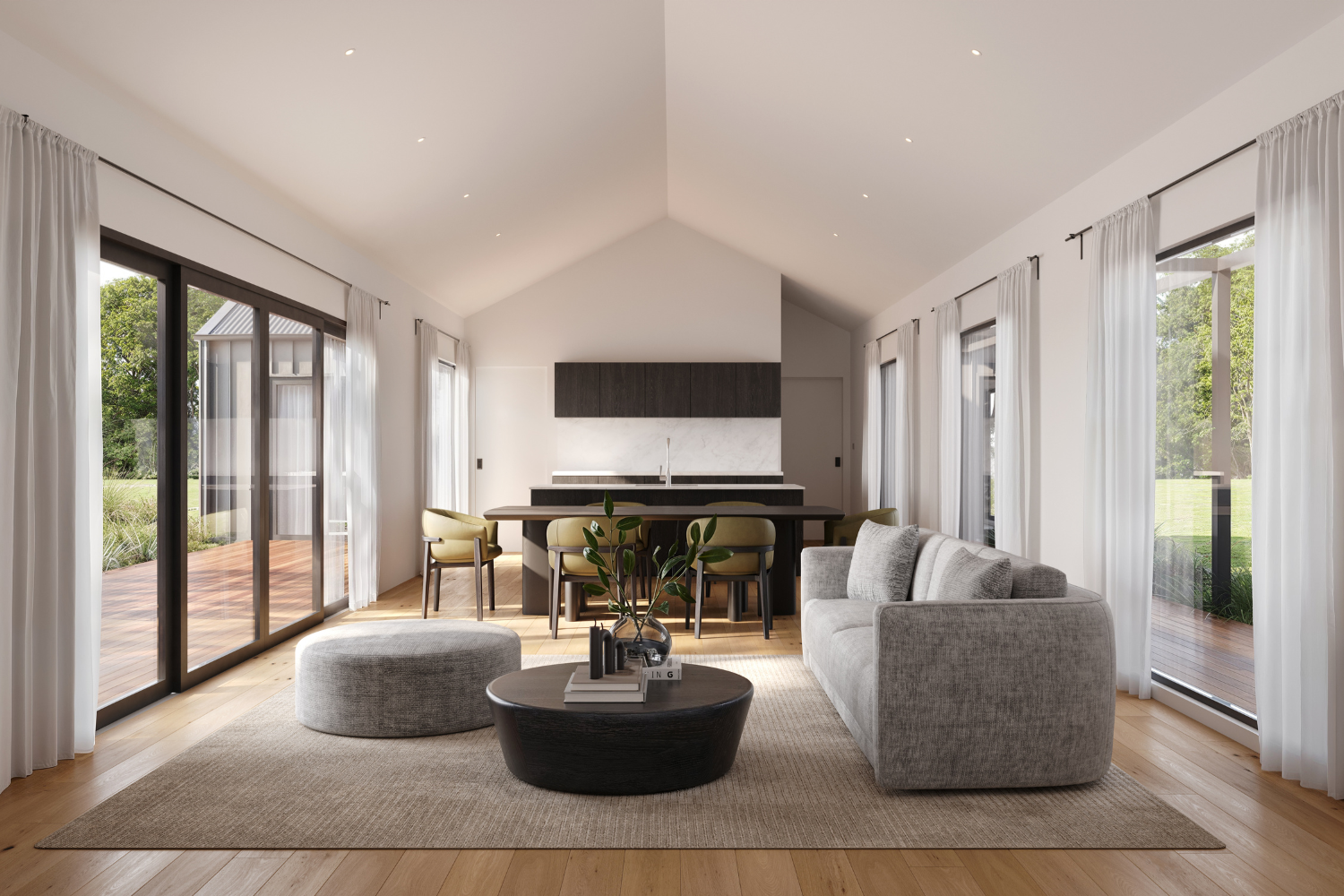 Anchor Homes Modular Home Designs - Newhaven 19 - Kitchen Living Room