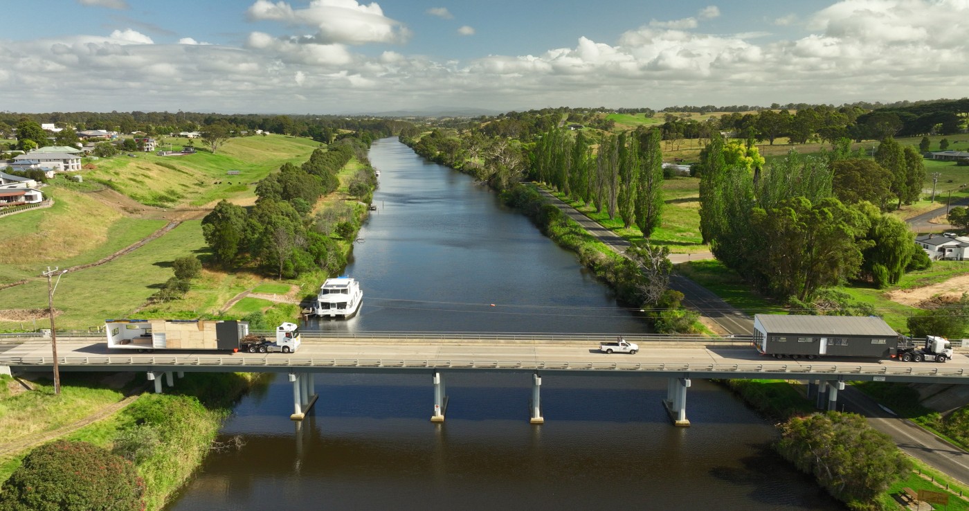 New Aspendale Modular Home Delivered in a Day!