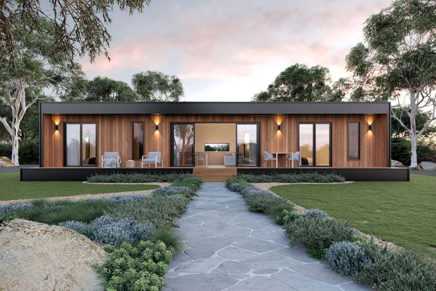 Introducing our Latest Design: The Stunning Queenscliff 2-Bedroom Modular Home